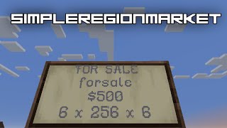 Minecraft Plugin Tutorial | SimpleRegionMarket | OUTDATED