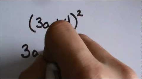 5 6 Perfect Square Trinomials