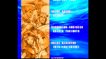 Marvel vs Capcom 2 Credits Dreamcast