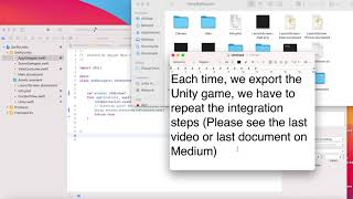 iOS(Swift/SwiftUI) communicate with Unity (iOS send data to Unity)