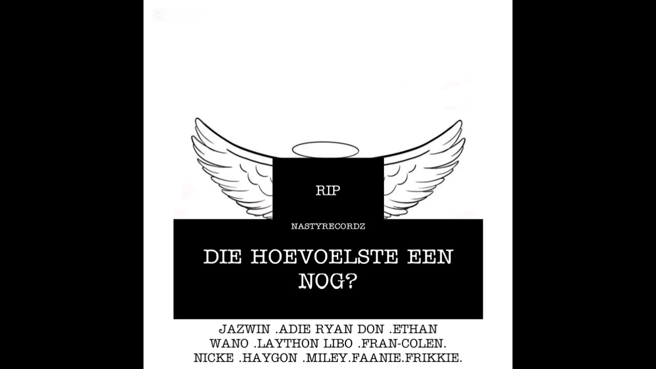 DIE HOEVOELSTE EEN NOG -OGBEEZ official audio track prob by nastyrecordz 