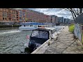 Berlin by motorboat (Parker 790). From Spandau lock to city center (close to Reichstag) Timelapse