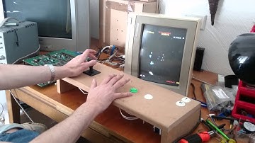 Playing Gyruss on real Arcade Hardware