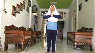 Senam poco poco nusantara 2018, SMP N 19 Palembang PJOK