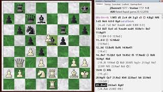 Blitz chess postmortem #878: Reti opening