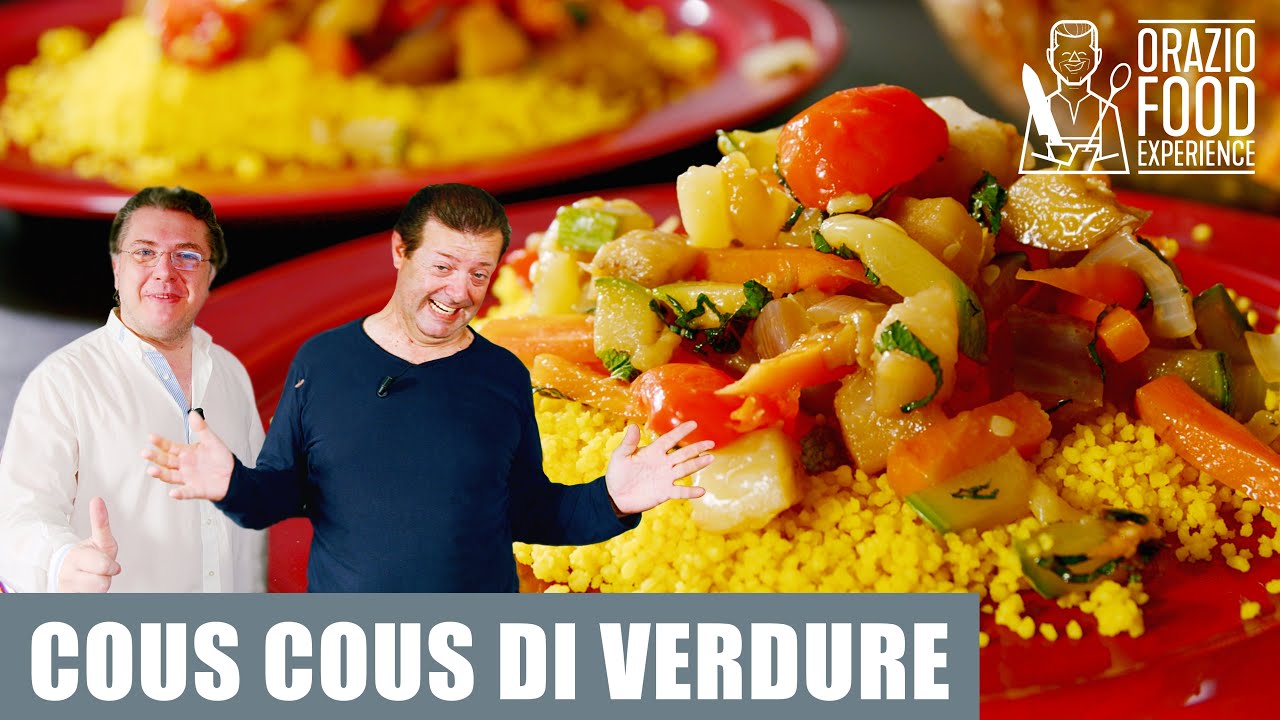 COUS COUS DI VERDURE - Piatto estivo, fresco e gustoso
