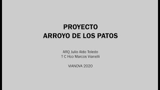 Proyecto de vivienda familiar para Arroyo de los Patos, provincia de Córdoba, Argentina.