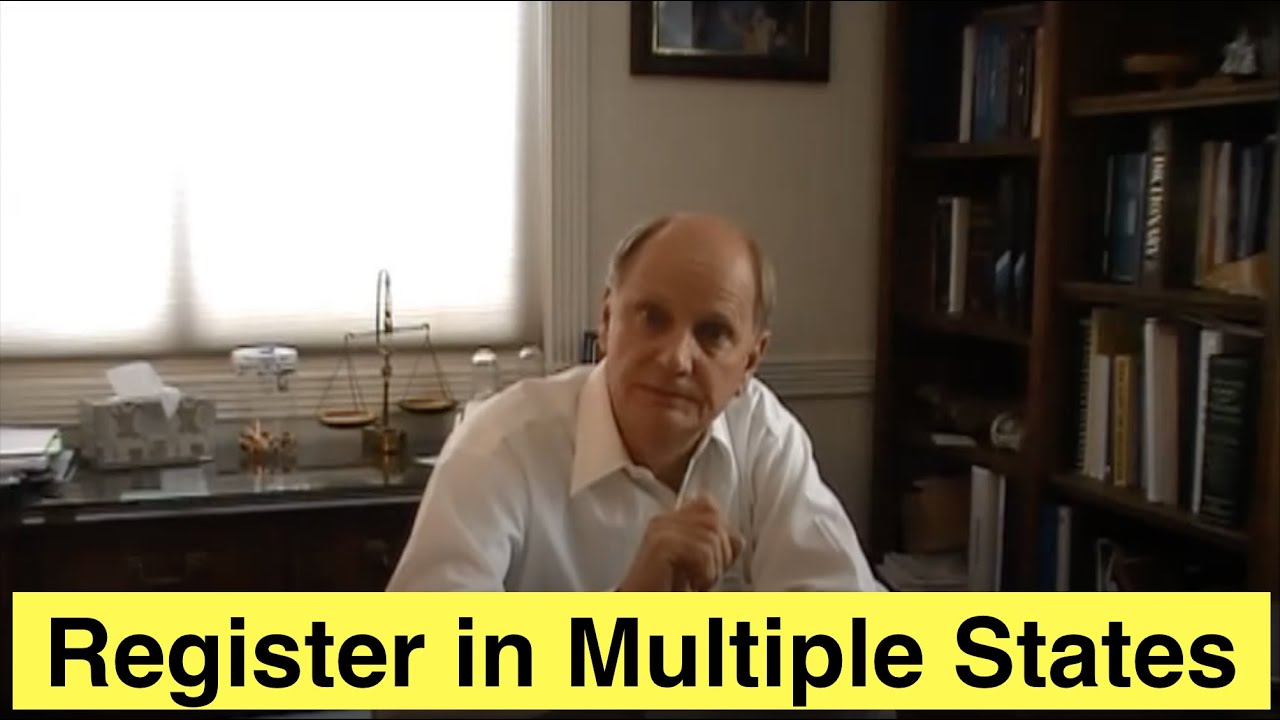 Registering In Multiple States YouTube