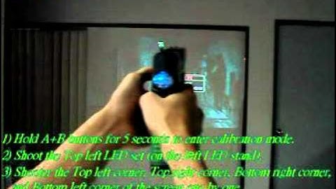 (Older systems-Archive video) Wireless Lightgun Setup.mpeg