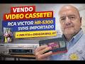 VENDA VÍDEO CASSETE RCA VICTOR SVHS HR S300 JAPONÊS NTSC PURO 4000 LINHAS + FITA DE BRINDE
