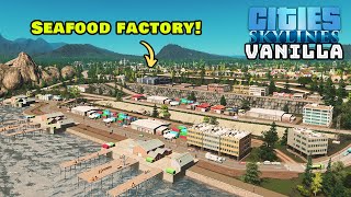 Using the Terrain to Your Advantage in Vanilla Cities Skylines!