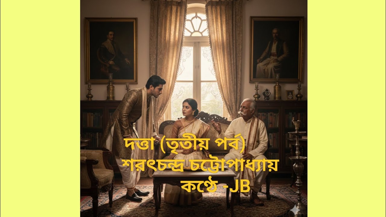দত্তা (তৃতীয় পর্ব) শরৎচন্দ্র চট্টোপাধ্যায়#bengalistory#socialstory#bengalistory 