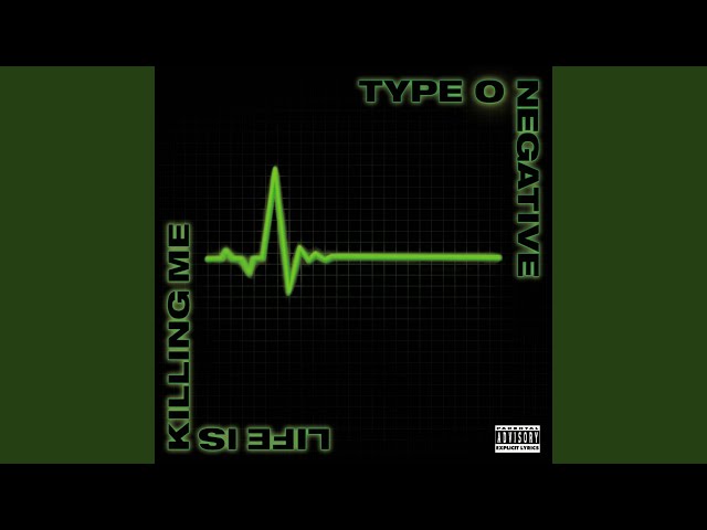 TYPE O NEGATIVE - ANESTHESIA