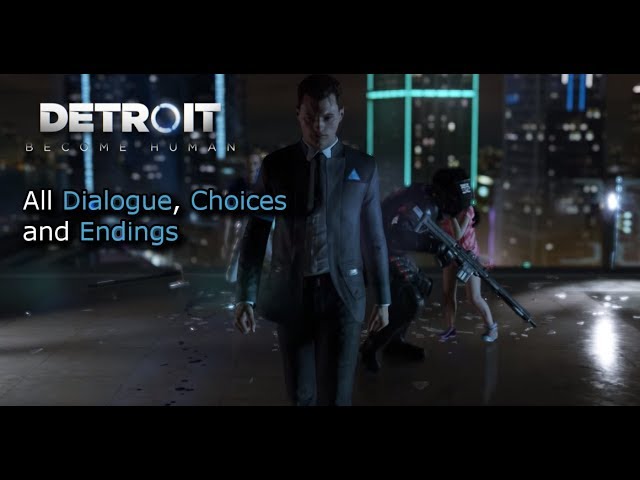 Detroit Become Human gameplay video shows a world of possibilities