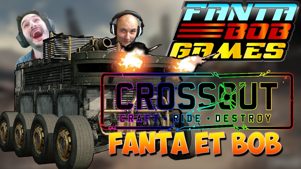 VROOOMMM !!! LE MÉTAL ET LA DESTRUCTION DANS CROSSOUT - Fanta et Bob Gameplay PC 1080p FR (XBOX PS4)