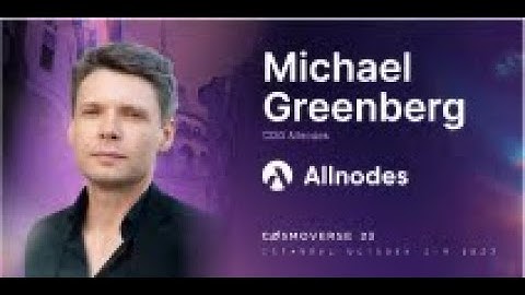 Validator Management Made Simple - by Michael Greenberg from Allnodes