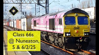 The 'Wheels on Rails' Class 66 Compilation! #networkrail #diesel #locomotive