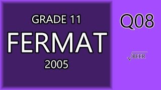 Fermat 2005 8