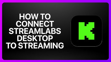 How To Connect Streamlabs Desktop To Kick Streaming 2025! Tutorial