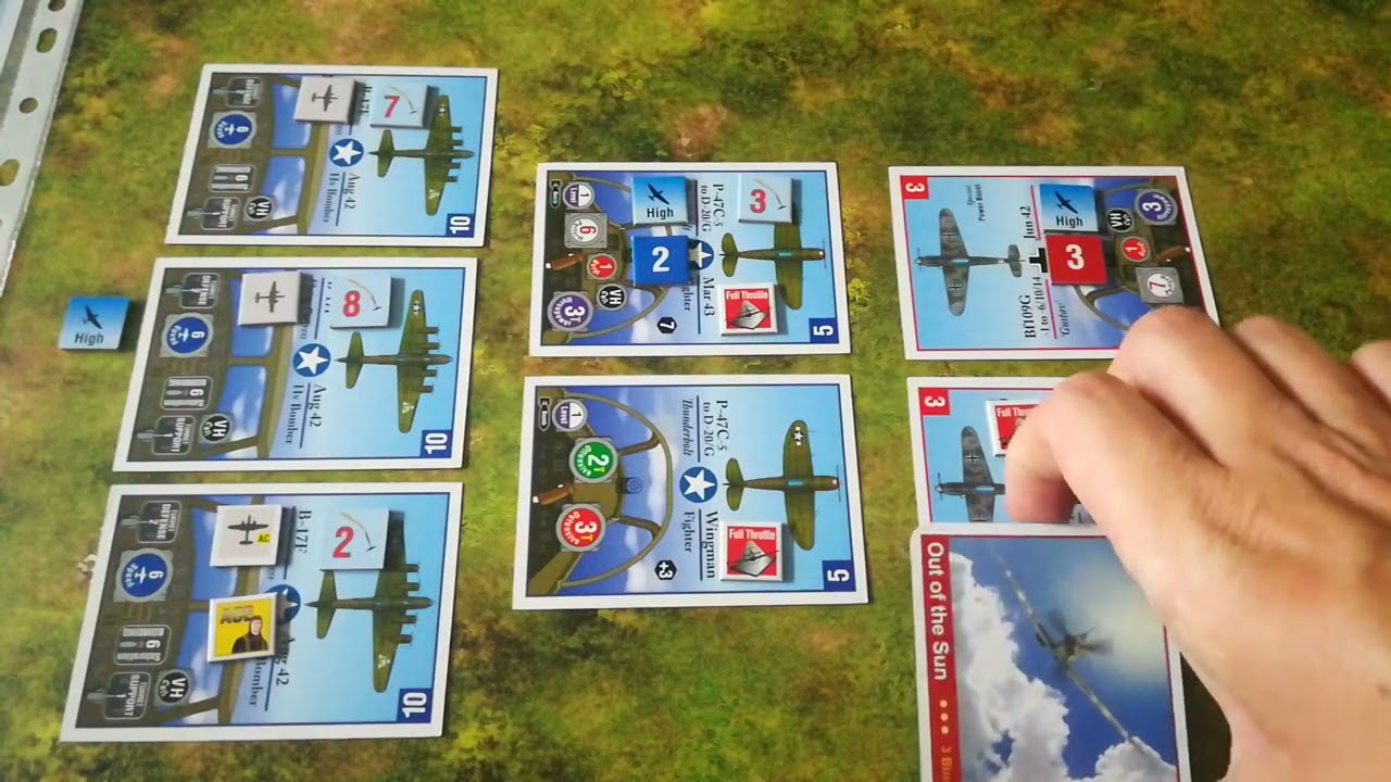 Down In Flames - Wild Blue Yonder - 8th Air Force 1943 - Kassel mission with fuel rules