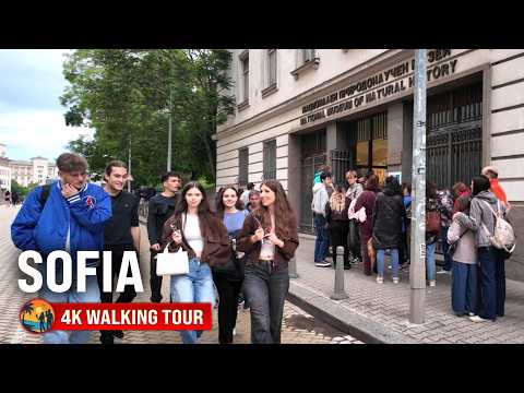 Video The Best of European Museum Night in Sofia, Bulgaria - 4K Walking Tour