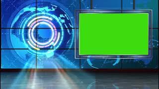 News Green Screen Background Berita