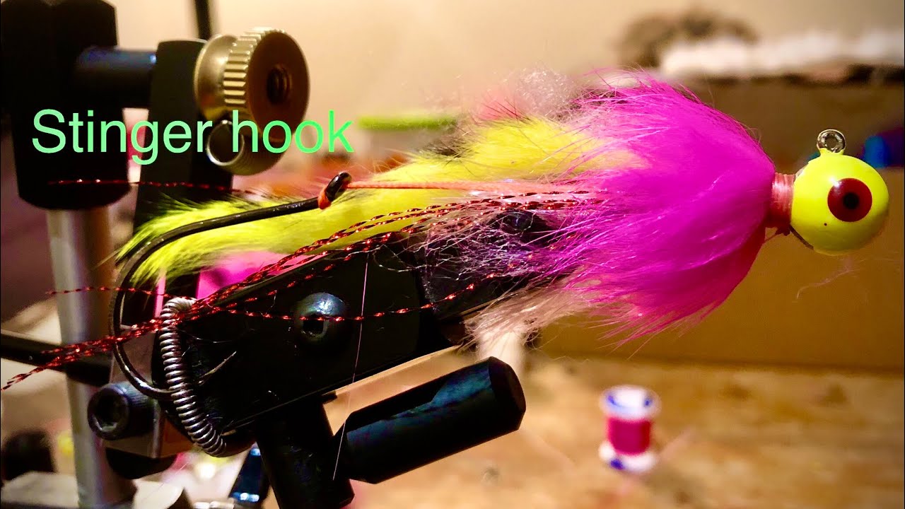 How to tie stinger jigs for salmon YouTube