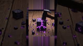 Разбиваем Эндерняк В Minecraft Сочный Краш Пиксельного Блока