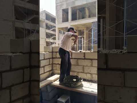 مباني بلوك اسمنتي ٢٥ سم معلمين مصر