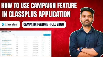 How to create campaigns using classplus dashboard || classplus reviews || classplus free demo ||