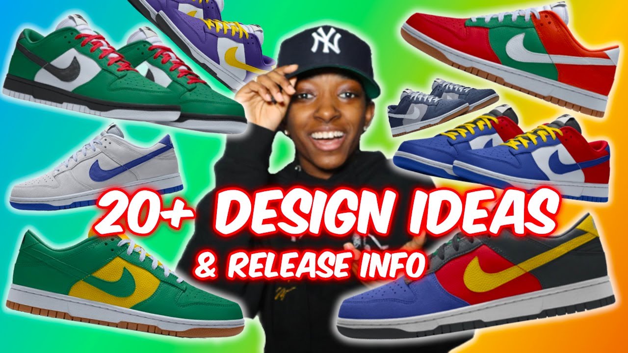 Nike Dunk Low 365 By You Release Info Design Inspiration Nike Dunk Low 365 Design Ideas Youtube