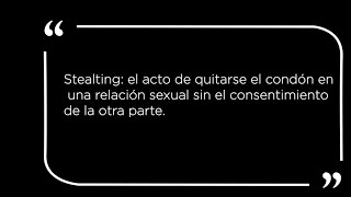 'Stealthing: cuando una relación sexual consensuada se convierte en violación'