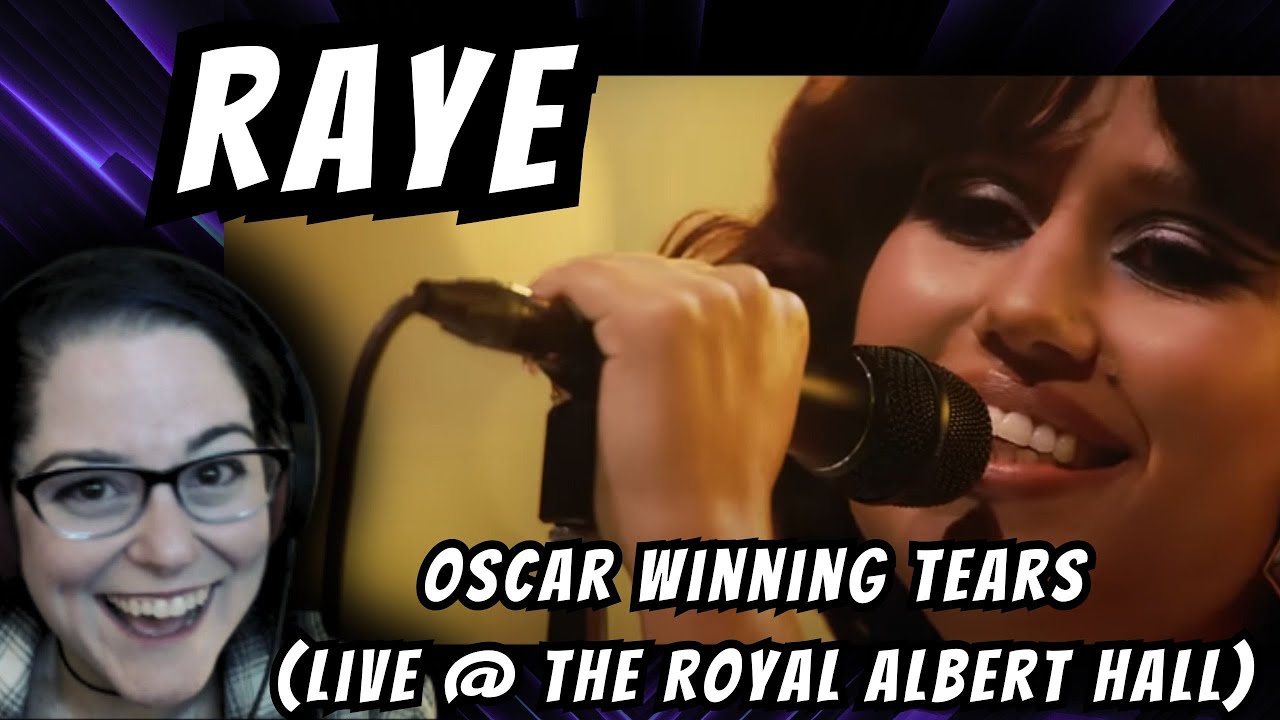 RAYE - Oscar Winning Tears (Live at the Royal Albert Hall) | Patreon Request | Live Reaction Replay
