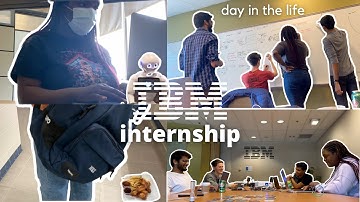WEEK IN THE LIFE of a Software Developer Intern at IBM! ✨in-person ✨ | Extreme Blue #FAANG