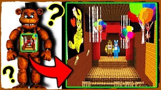 Minecraft FNAF - Whats Inside FREDDY FAZBEAR?!