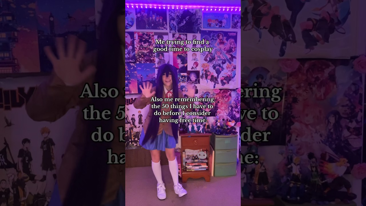 Like I have sm stuff I’d like to do but noooOoo #yuricosplay #ddlccosplay #ddlc #cosplay #yuri