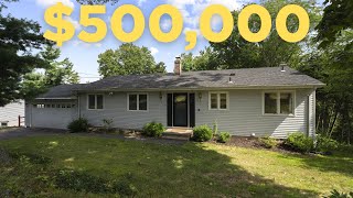 Tour This North Haven Ranch with Finished Basement & Fireplace | $500,000