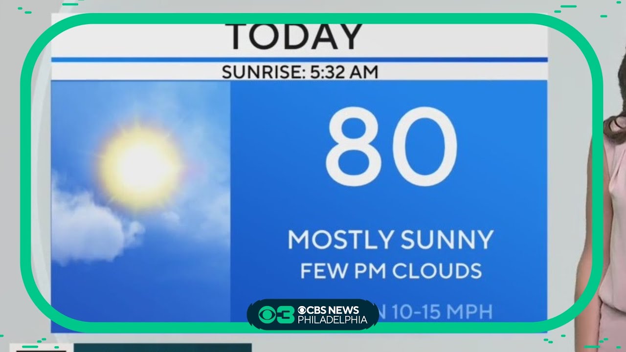 NEXT Weather: Mostly sunny, warm Monday - YouTube