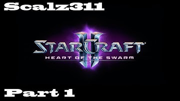 Heart of the Swarm Starcraft 2 Playthrough Walkthrough Part 1 - Lab Rat