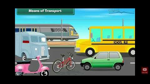 Class 2 Evs Lesson 11 Travel