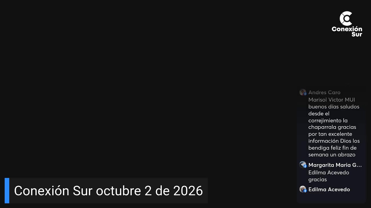 Conexión Sur octubre 2 de 2026