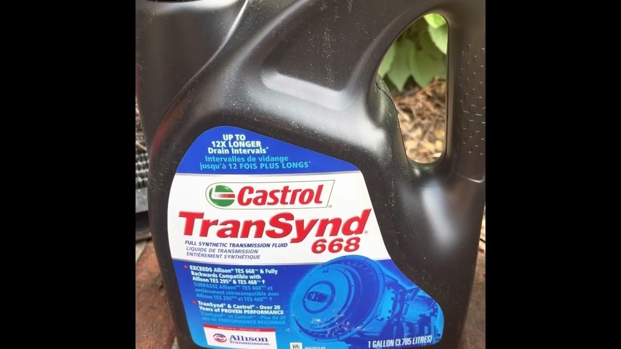 Change transmission fluid in Allison transmission. YouTube