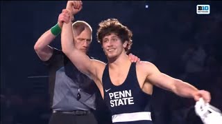 Levi Haines(PSU) 2024-2025 Highlights (Jeff Byers Audio) 🔥🤼🇺🇸