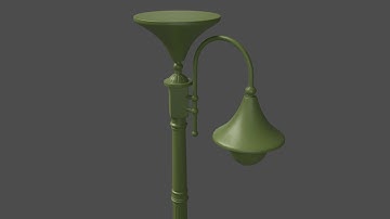 Blender: Modeling a Lamp Post (Part 2)
