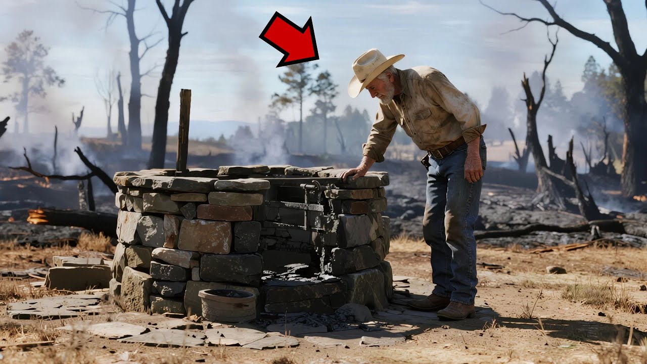 Farmer Returned To His Ranch After The Fire, But What He Found In The Well Shocked The Whole Town