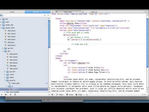 jquery tutorial jquery tutorial