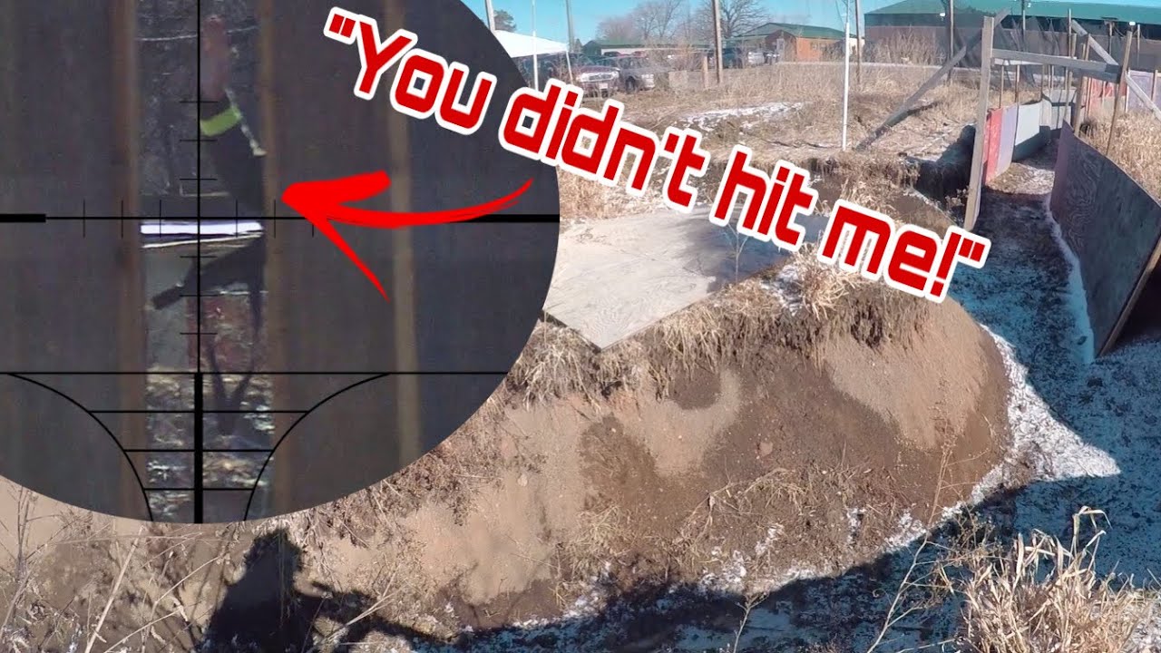 Airsoft Sniper Uses TRENCH to FLANK Entire TEAM - Silo SSG50 + Glock 17 Gameplay