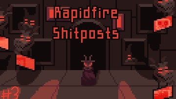 (ADOFAI Custom Level,X) Rapidfire Shitposts #3: CyanAqua - Megalovania Ghastly Remix