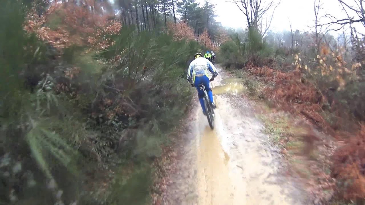 MTB sotto la pioggia 27/02/2016, Valdarno, Toscana, Italia - YouTube