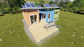 🏡 Modern Container Home Design | Stunning Architectural Concept